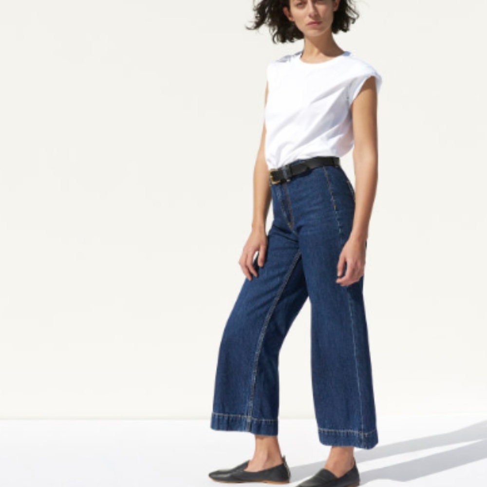 Everlane Edition 02 Wide Leg Crop Jean 28